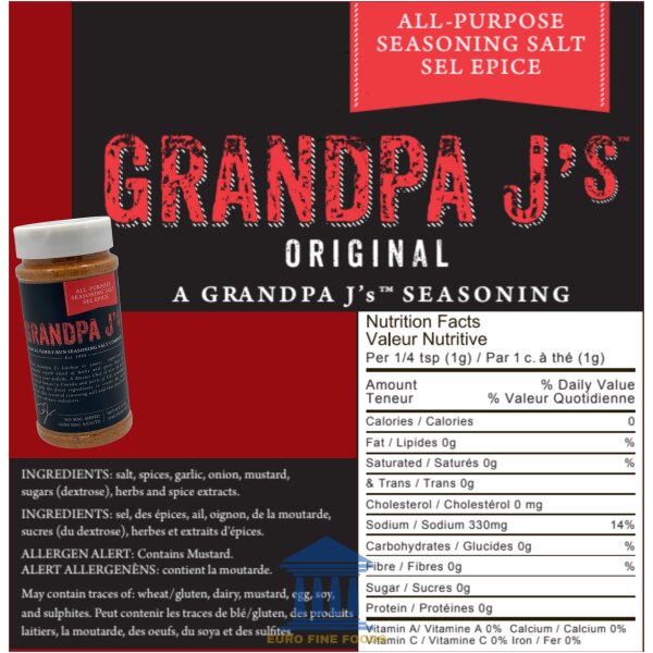 Grandpa J's Seasonings 1lbs - Image 2