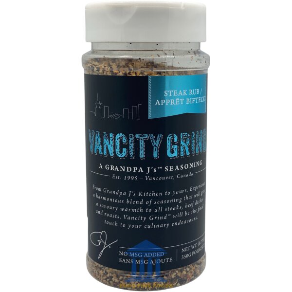 Vancity Grind Steak Rub 350gr