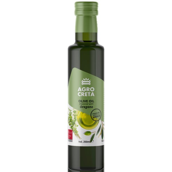 Agrocreta Extra Virgin Olive Oil with Oregano at Euro Fine Foods