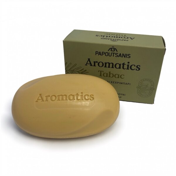 Papoutsanis Aromatic Soap - Tabac 125gr - Image 2