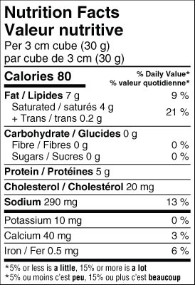 Krinos Cow and Goat Feta Nutritional Information at Euro Fine Foods