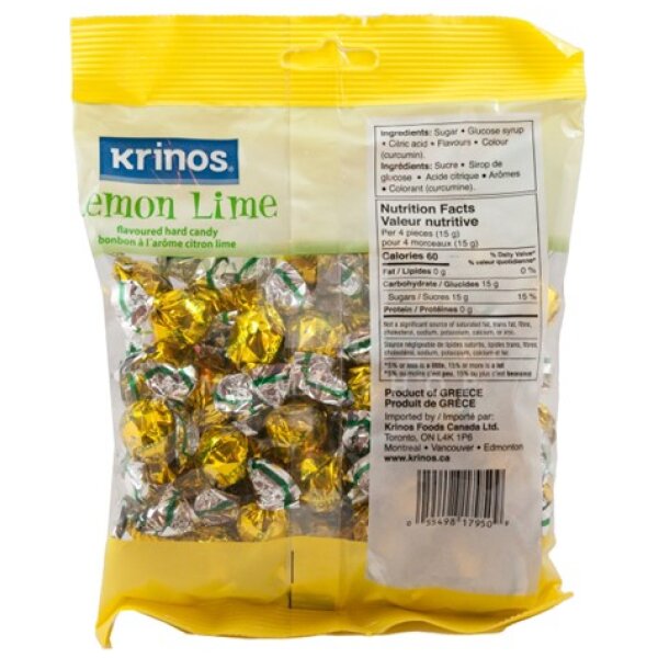Krinos Lemon Lime Candy back at Euro Fine Foods