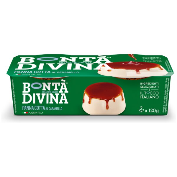 Bontà Divina Panna Cotta Italian Packaging at Euro Fine Foods