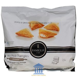 Famiglia Mini Phyllo Triangles with Cheese at Euro Fine Foods