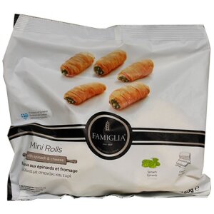 Famiglia Mini Spinach and Cheese Rolls at Euro Fine Foods