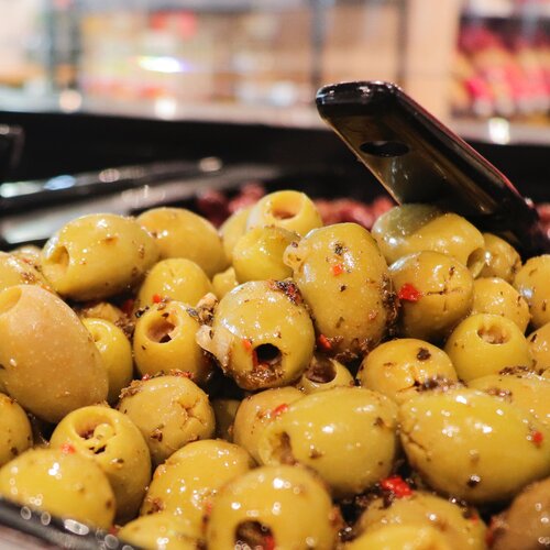Olives at the Parthenon Market