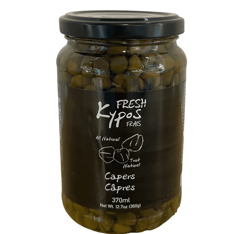 Fresh Kypos All Natural Capers ~ 370ml jar