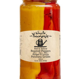 Uncle Yiannis All Natural Red and Yellow Roasted Peppers