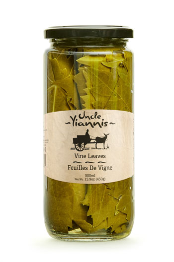 Uncle Yiannis Vine Leaves 500ml
