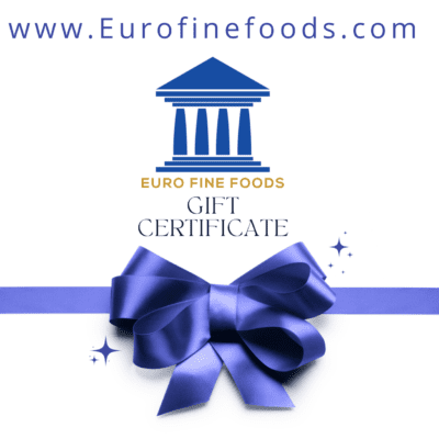 Gift Certificates for Euro Fine Foods 2