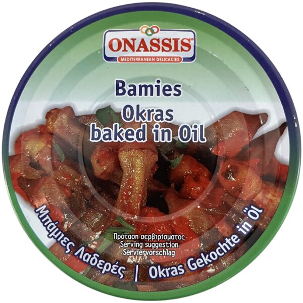 Onassis Okras Baked in Oil at Euro Fine Foods