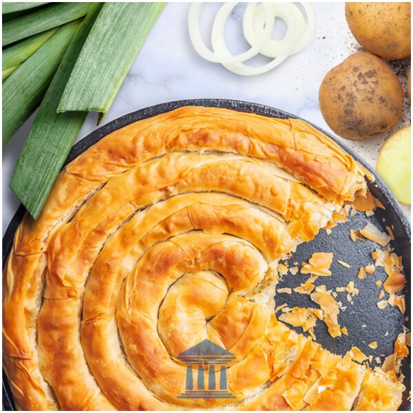 Akropolis Phyllo Swirls - Potato, Leek & Onion @eurofinefoods