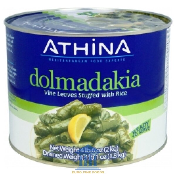 ATHINA Dolmadakia Stuffed Vine Leaves 2KG