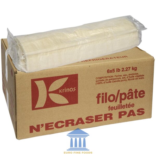 Krinos Filo Pastry Sheets 5LBS