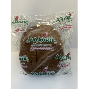 Alexakis Traditional Greek Pita Whole Wheat 750gr 10 pcs