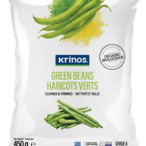 Krinos Organic Flat Green Beans 450gr