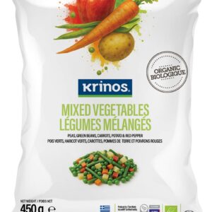 Krinos Organic Mixed Vegetables 450gr